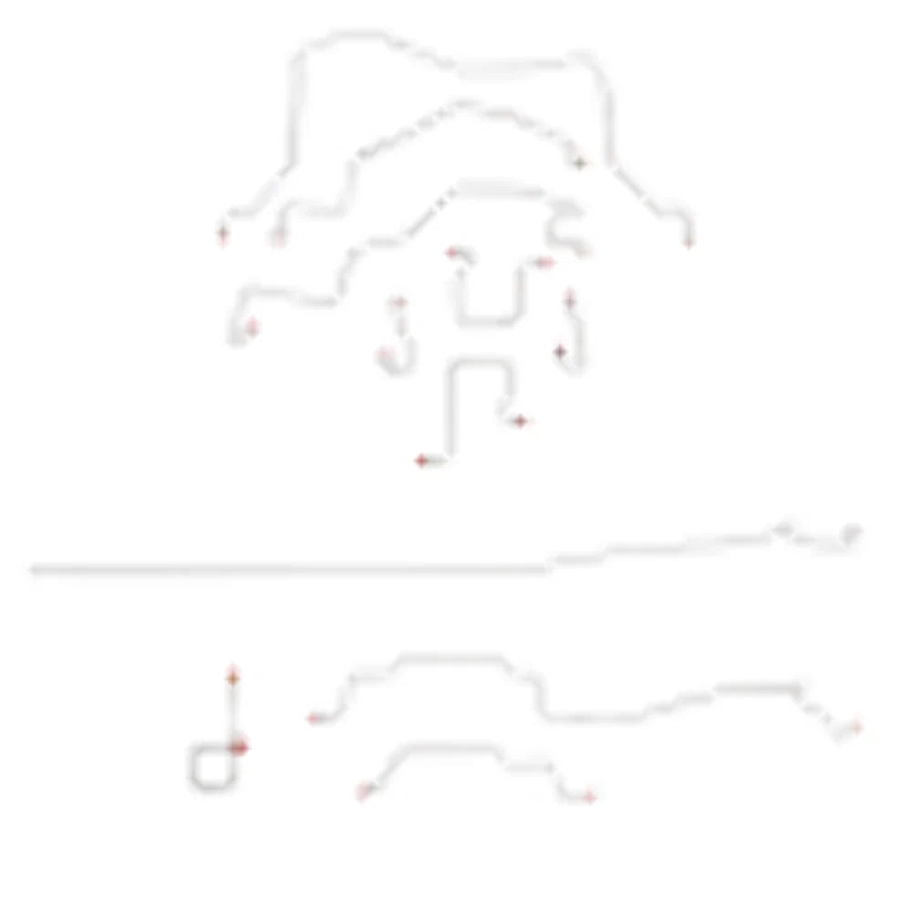 98-01 Dodge Ram 2500 Brake Line Kit 4WD Reg Cab_Long Bed RWABS Auto Trans